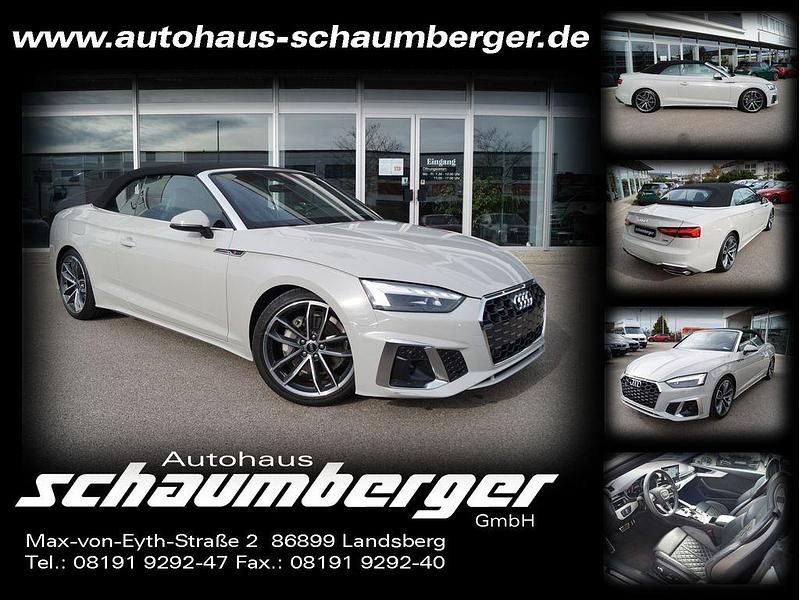 Gebraucht Audi A5 Cabriolet S-Line 204 PS (150 kW) 2023 Grau Cabrio