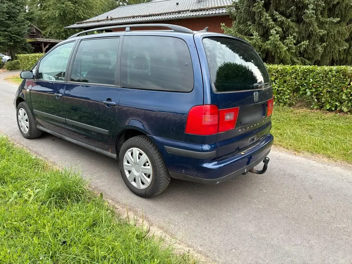 Gebraucht Seat Alhambra 140 PS (102 kW) 2008 Blau Van / Kleinbus
