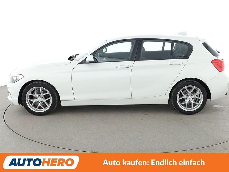 Gebraucht BMW 116 Advantage 109 PS (80 kW) 2016 Weiß Kleinwagen