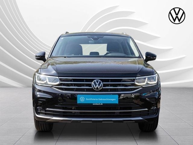 Gebraucht VW Tiguan Elegance 150 PS (110 kW) 2022 Schwarz (deep black perleffekt) SUV