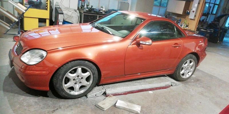 Gebraucht Mercedes SLK200 167 PS (122 kW) 2002 Cabrio