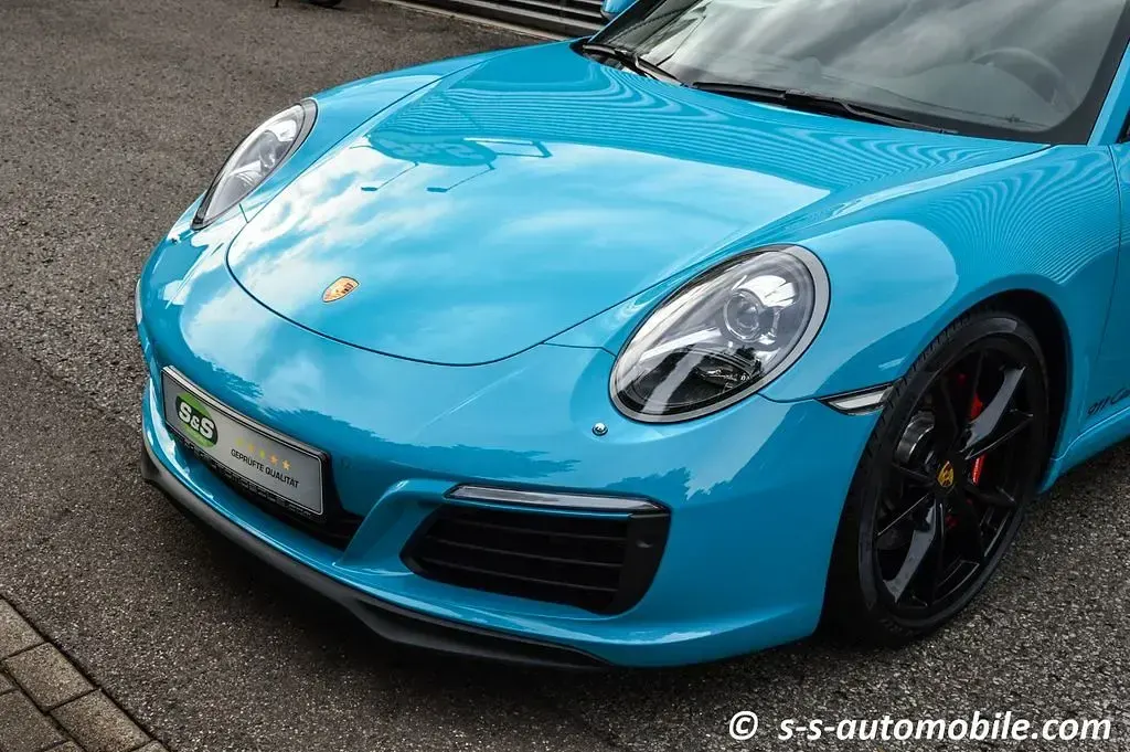Gebraucht Porsche 911 Carrera S Chrono 420 PS (308 kW) 2017 Miamiblau Coupé