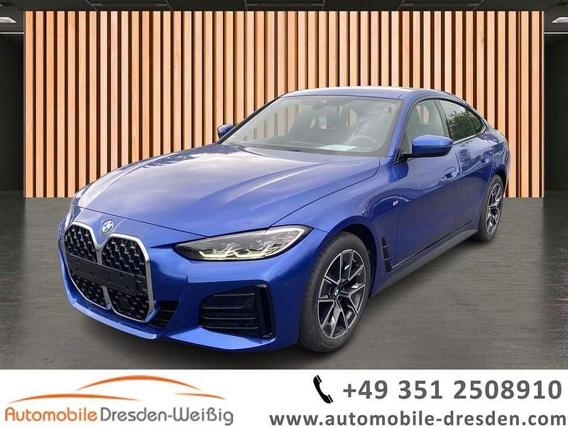 Portimao blau metallic Gebraucht 2024 BMW 420 Gran Coupé M Sport Coupé | 40.980 € (Guter Preis) - Bild 1/3