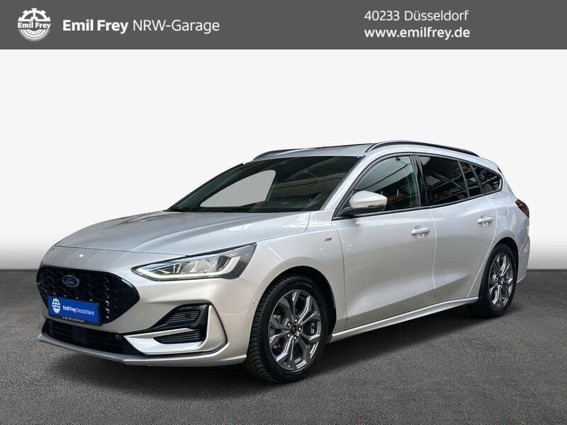 Moondust silber metallic Gebraucht 2023 Ford Focus ST-Line X Kombi | 21.875 € (Guter Preis) - Bild 1/3