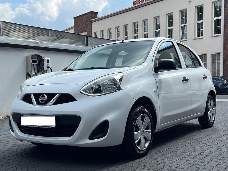 Weiß Gebraucht 2015 Nissan Micra Visia Kleinwagen | 5.000 € (Fairer Preis) - Bild 1/4