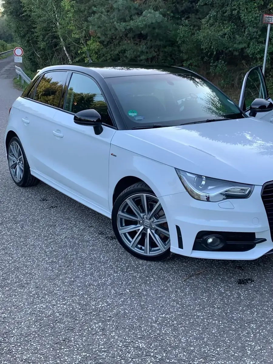 Gebraucht Audi A1 Sportback S-Line 122 PS (89 kW) 2014 Weiß Kleinwagen