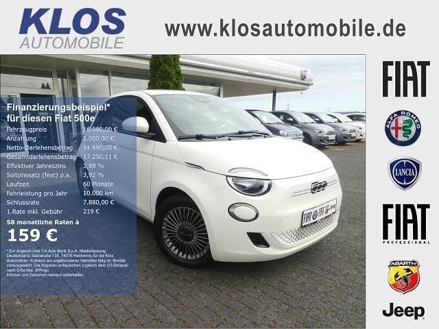 Arktis weiß Gebraucht 2022 Fiat 500e Icon Kleinwagen | 16.990 € (Guter Preis) - Bild 1/4