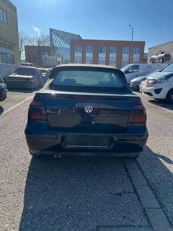 Gebraucht VW Golf Cabriolet 116 PS (85 kW) 2000 Schwarz Cabrio