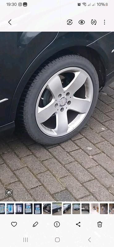 Gebraucht Mercedes 170 125 PS (91 kW) 2010 Schwarz Limousine