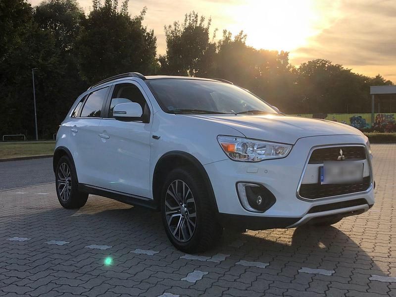 Gebraucht Mitsubishi ASX Top 150 PS (110 kW) 2016 Weiß SUV