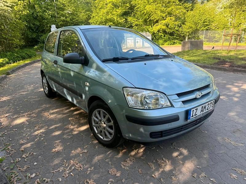 Blau Gebraucht 2005 Hyundai Getz Kleinwagen | 1.999 € (Teuer) - Bild 1/4