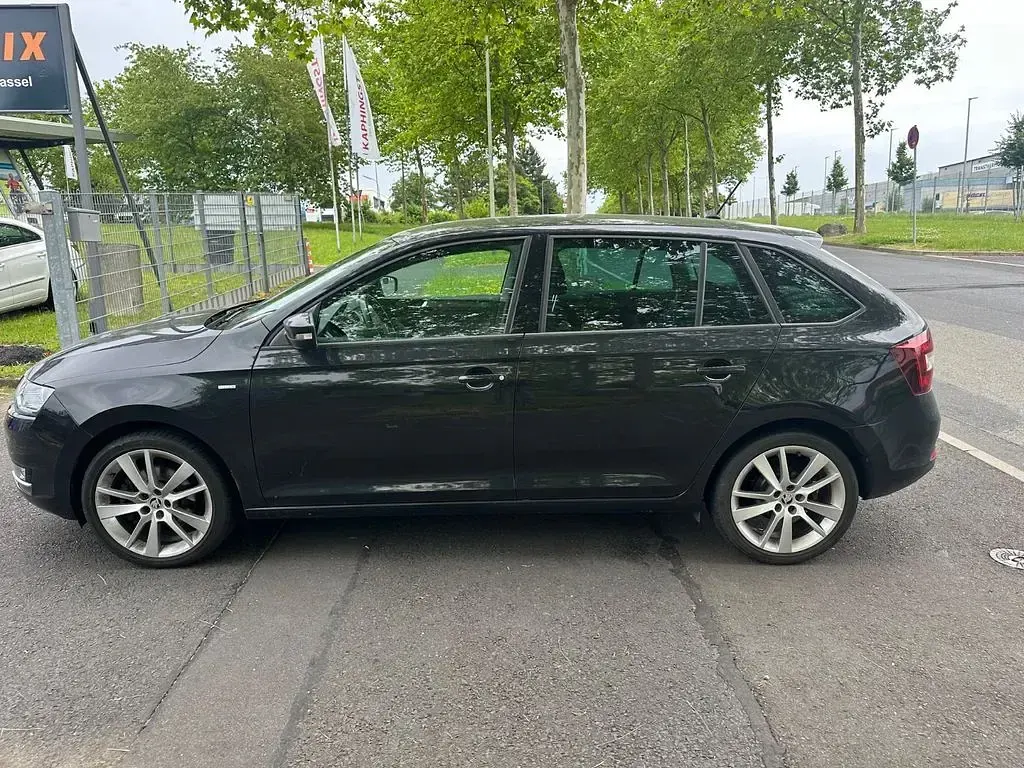 Gebraucht Skoda Rapid Clever 110 PS (80 kW) 2019 Schwarz Kleinwagen