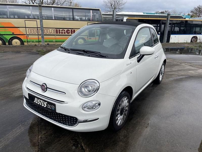 Weiß Gebraucht 2023 Fiat 500C Dolcevita Cabrio | 15.990 € (Fairer Preis) - Bild 1/4
