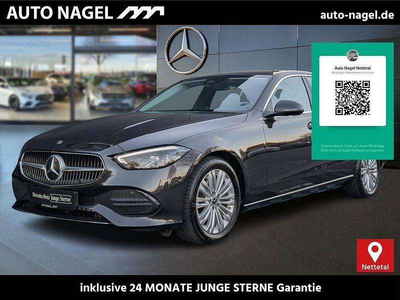 Lack graphitgrau Gebraucht 2024 Mercedes C180 Advanced Limousine | 36.987 € (Fairer Preis) - Bild 1/4