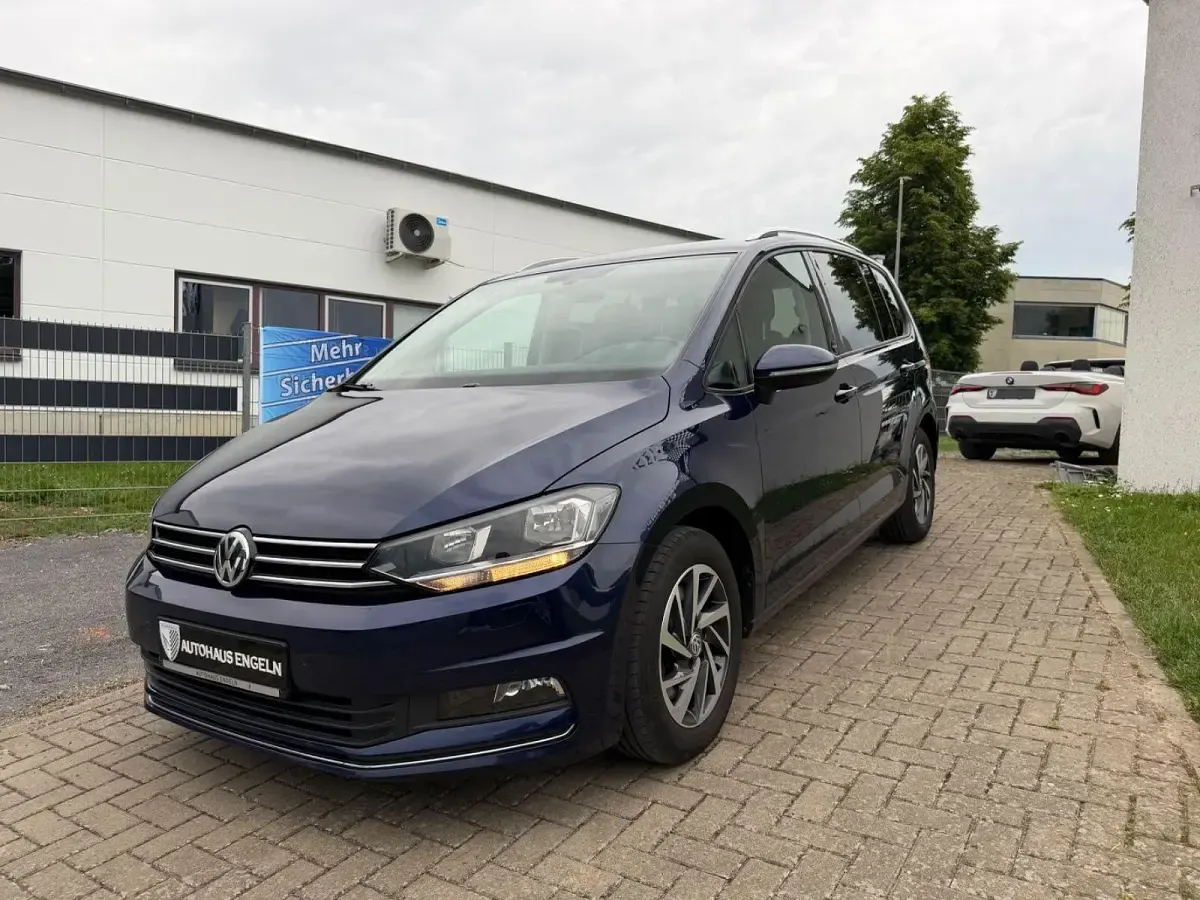 Gebraucht VW Touran Join 116 PS (85 kW) 2017 Blau Van / Kleinbus