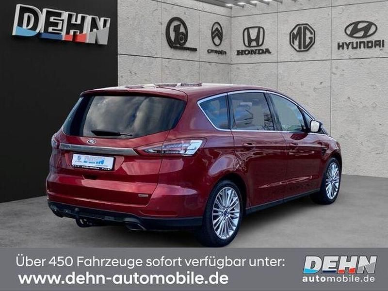 Gebraucht Ford S-MAX Business Edition 241 PS (177 kW) 2015 Rubyrot (metallic) Van / Kleinbus