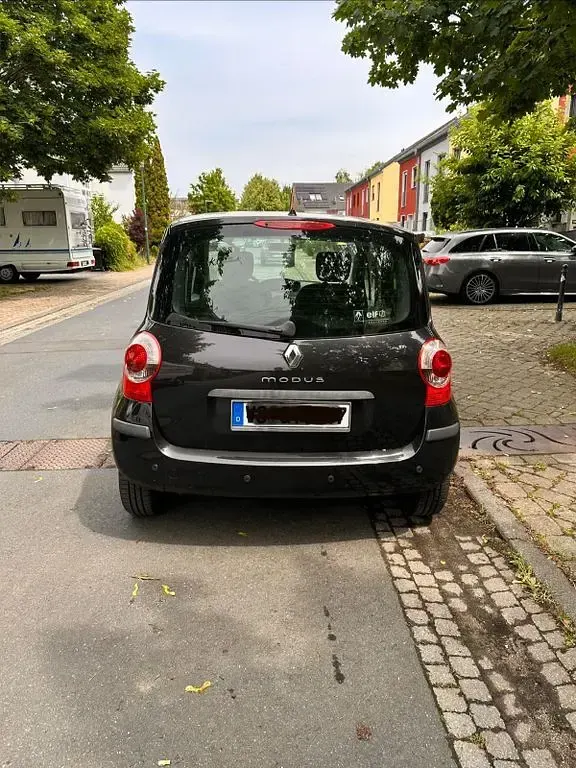 Gebraucht Renault Modus Authentique 75 PS (55 kW) 2006 Schwarz Van / Kleinbus