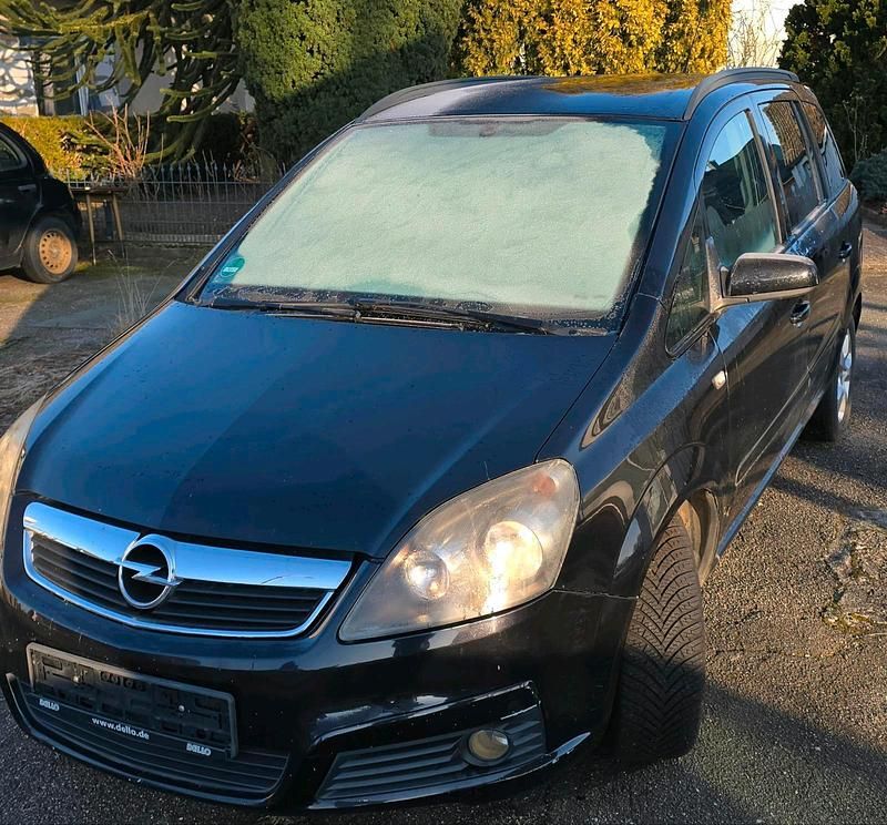Gebraucht Opel Zafira 125 PS (91 kW) 2006 Schwarz Van / Kleinbus