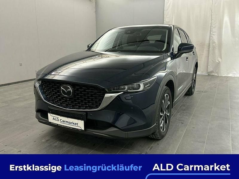 Lackierung: mitternachtsbla Gebraucht 2022 Mazda CX-5 Sports-Line SUV | 28.480 € (Guter Preis) - Bild 1/4