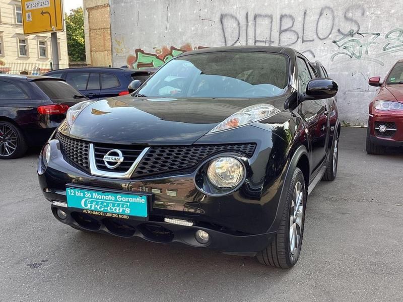Schwarz Gebraucht 2013 Nissan Juke Tekna SUV | 9.999 € (Fairer Preis) - Bild 1/4