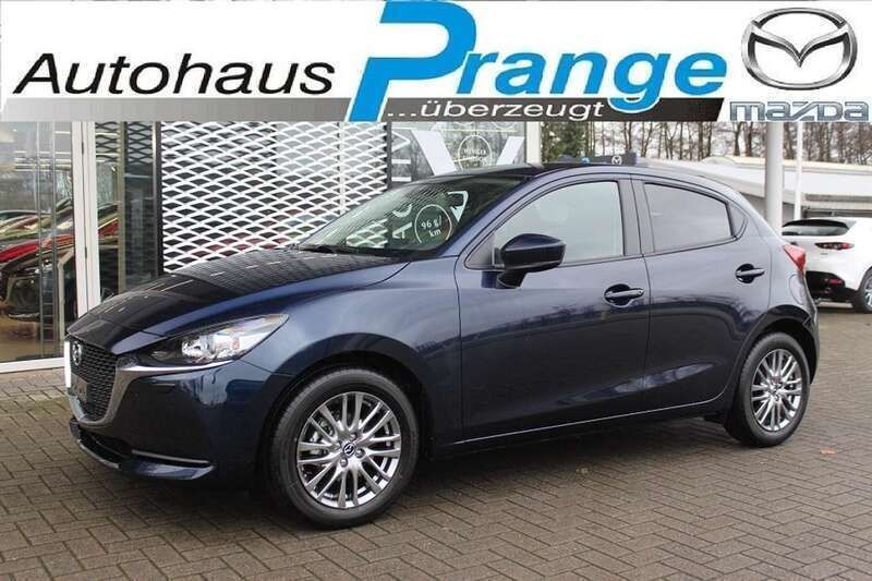 Blau Gebraucht 2021 Mazda 2 Kizoku Kleinwagen | 16.885 € (Fairer Preis) - Bild 1/4