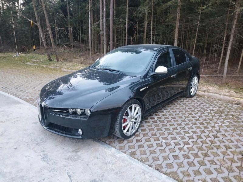Schwarz Gebraucht 2009 Alfa Romeo 159 Limousine | 5.700 € (Teuer) - Bild 1/4
