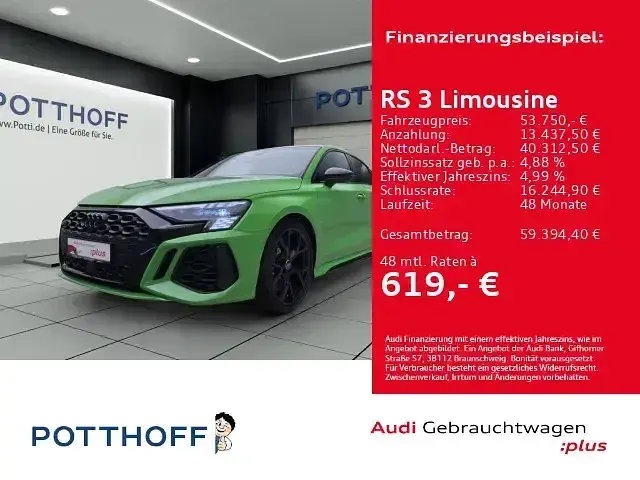 Gebraucht Audi RS3 Ambiente 400 PS (294 kW) 2023 Limousine