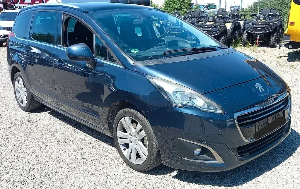 Gebraucht Peugeot 5008 Allure 150 PS (110 kW) 2014 Schwarz Van / Kleinbus