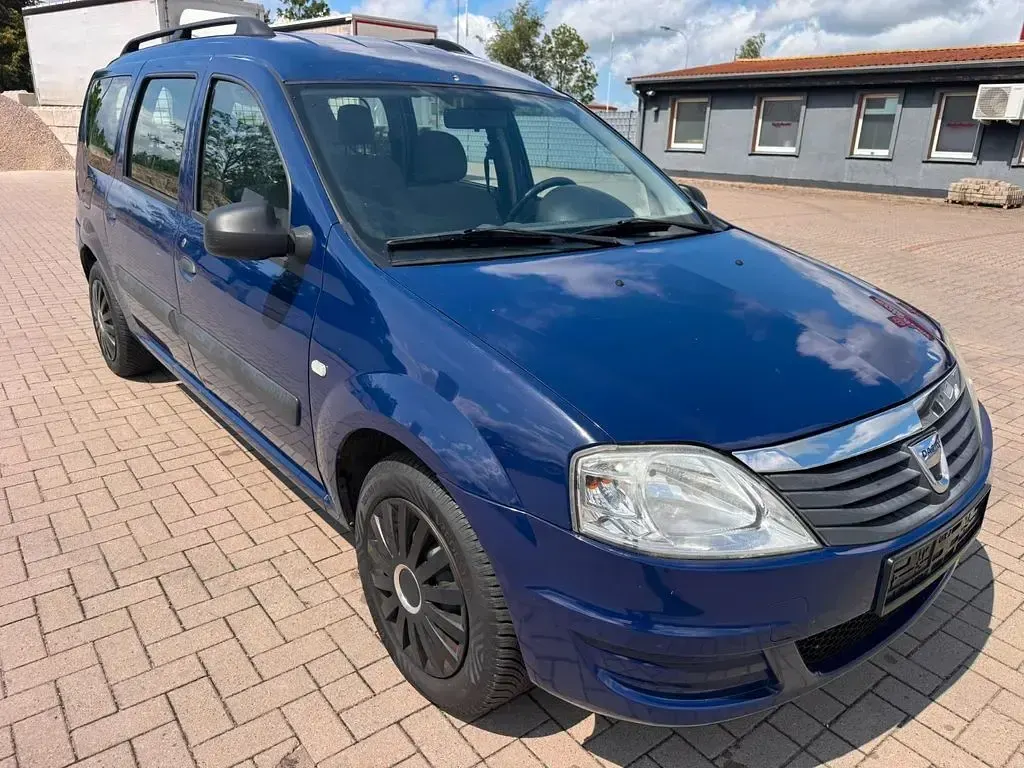 Gebraucht Dacia Logan MCV Ambiance 87 PS (63 kW) 2009 Blau Kombi