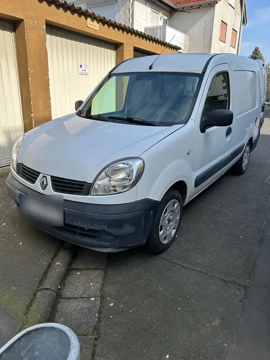 Gebraucht Renault Kangoo 65 PS (47 kW) 2008 Weiß Van / Kleinbus