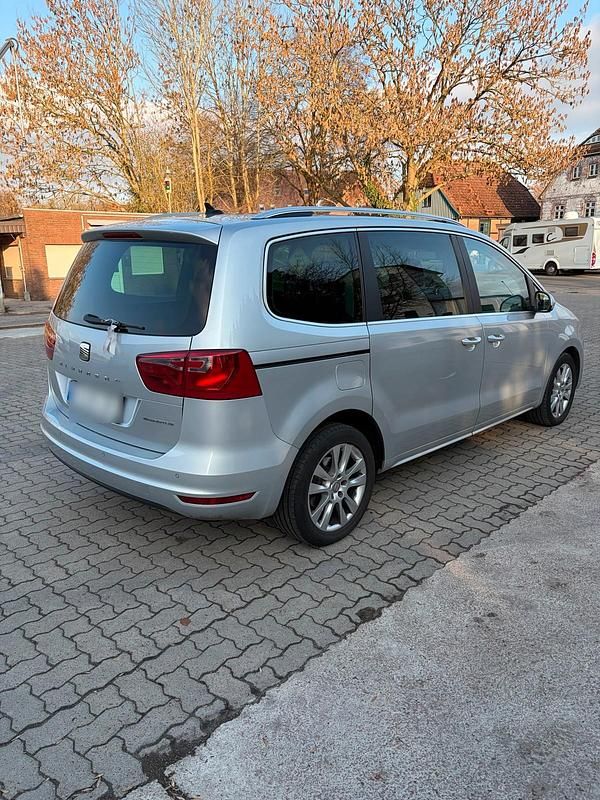 Gebraucht Seat Alhambra Ecomotive 177 PS (130 kW) 2011 Silber Van / Kleinbus