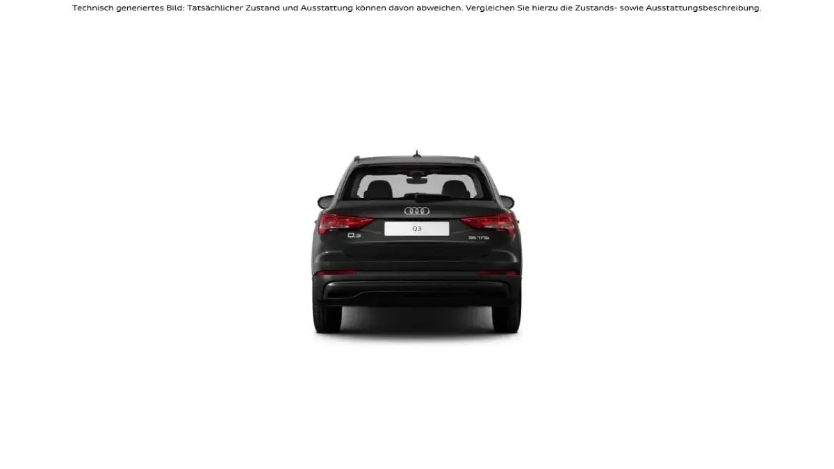 Gebraucht Audi Q3 150 PS (110 kW) 2022 Mythosschwarz metallic SUV