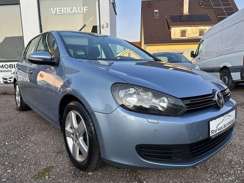 Blau Gebraucht 2012 VW Golf VI Comfortline Limousine | 4.999 € (Superpreis) - Bild 1/4