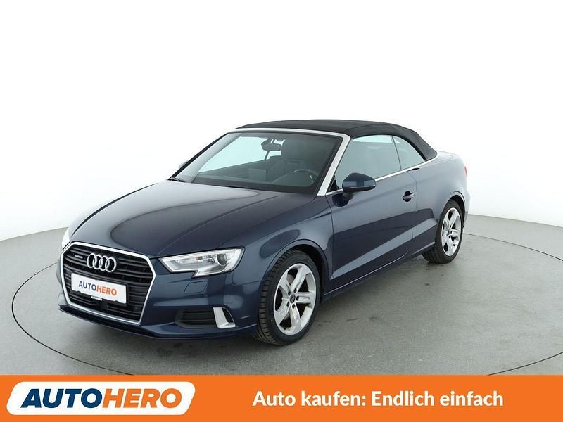 Blau Gebraucht 2017 Audi A3 Cabriolet Sport Cabrio | 19.000 € (Guter Preis) - Bild 1/3