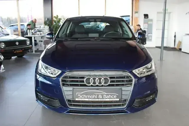 Usata Audi A1 95 CV (69 kW) 2017 Blu Utilitaria