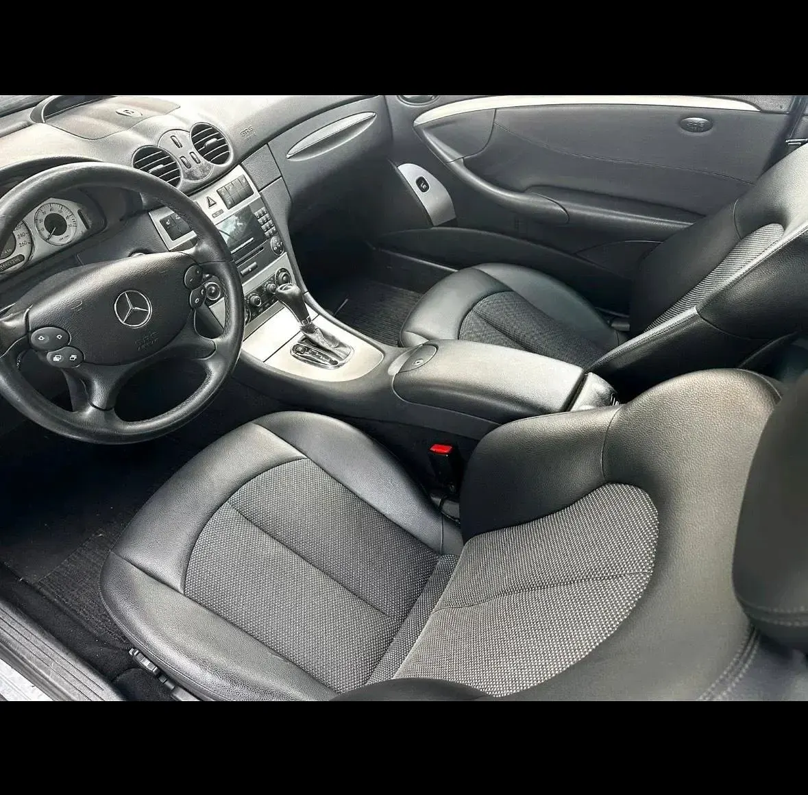 Gebraucht Mercedes CLK200 2007 Silber Coupé