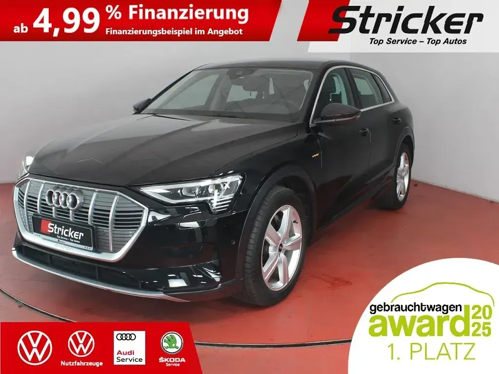 Używany Audi e-tron Advanced Plus 230 kW (313 KM) 2022 Czarny SUV