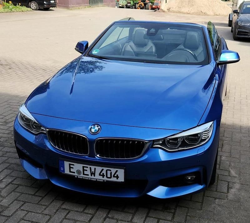 Blau Gebraucht 2016 BMW 430 Cabriolet Cabrio | 28.999 € (Fairer Preis) - Bild 1/4