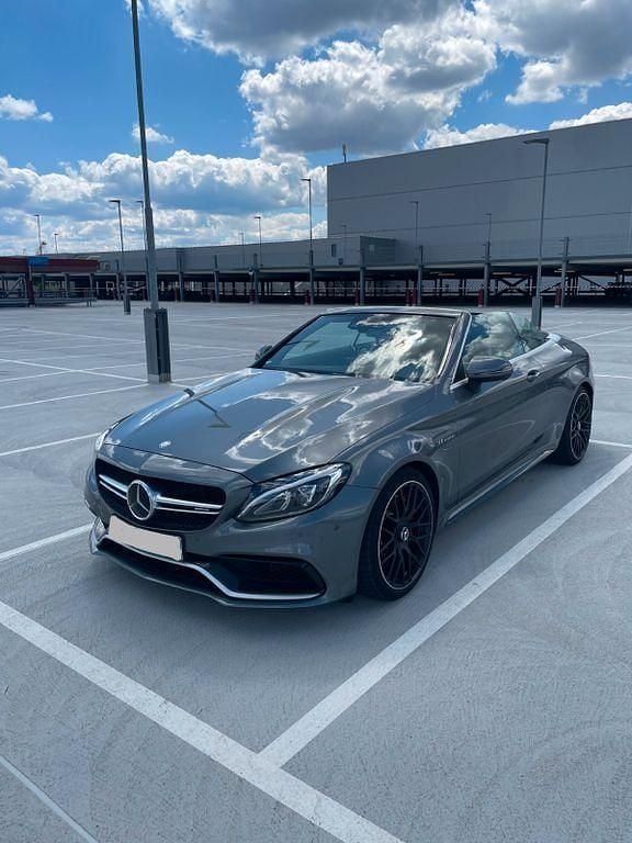 Silber Gebraucht 2017 Mercedes C63S AMG AMG Cabrio | 58.880 € (Superpreis) - Bild 1/4