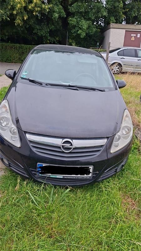 Schwarz Gebraucht 2009 Opel Corsa Kleinwagen | 2.000 € (Guter Preis) - Bild 1/4