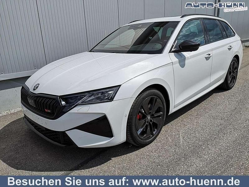 Moonwhite metallic Neu 2025 Skoda Octavia RS Kombi | 44.940 € (Etwas zu teuer) - Bild 1/4