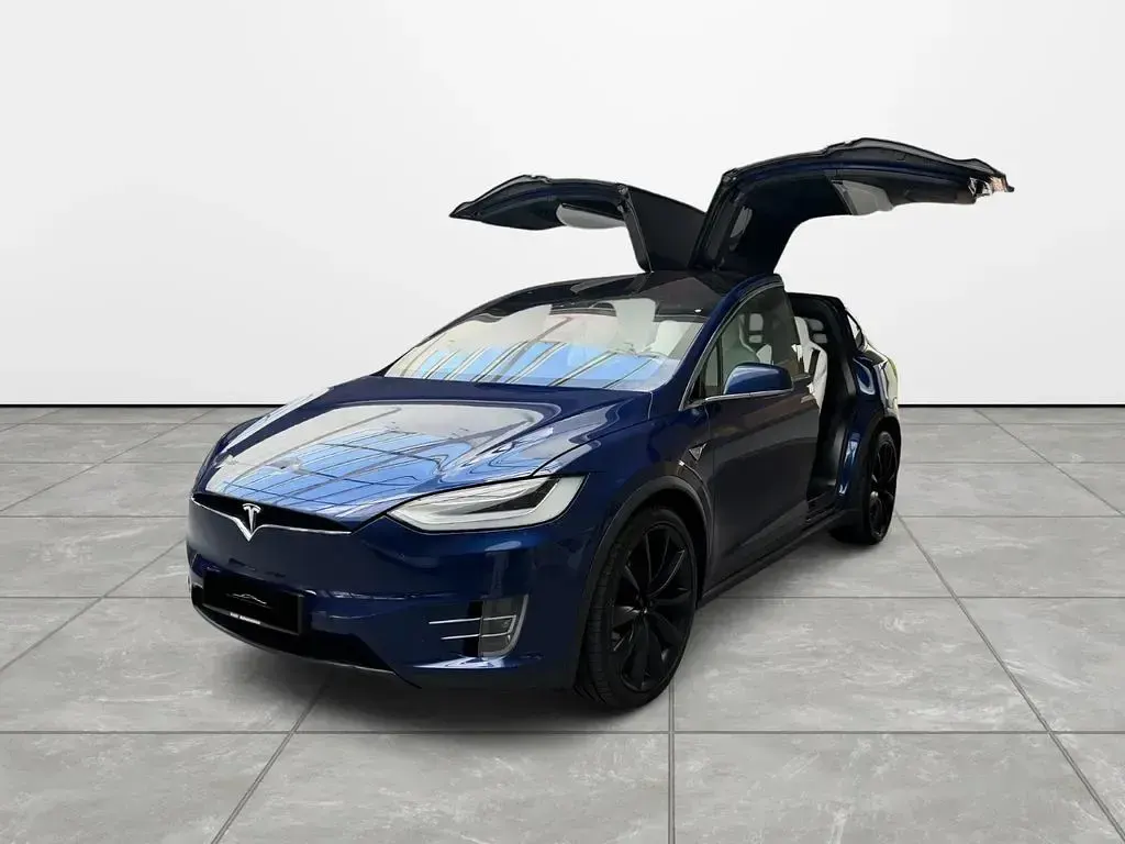 Gebraucht Tesla Model X 311 kW (423 PS) 2017 Blau SUV