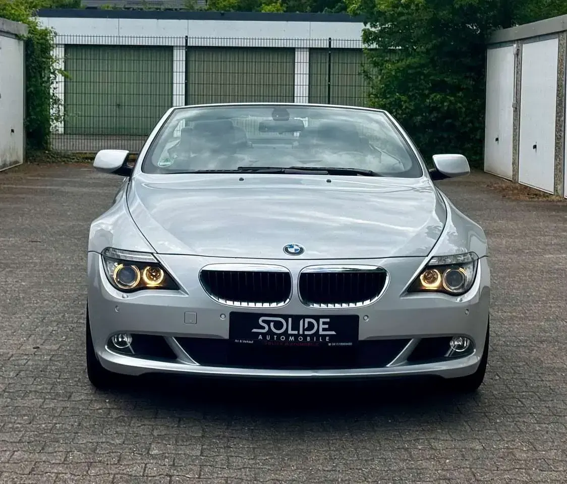 Gebraucht BMW 635 Cabriolet Efficient Dynamics 286 PS (210 kW) 2009 Titansilber Cabrio