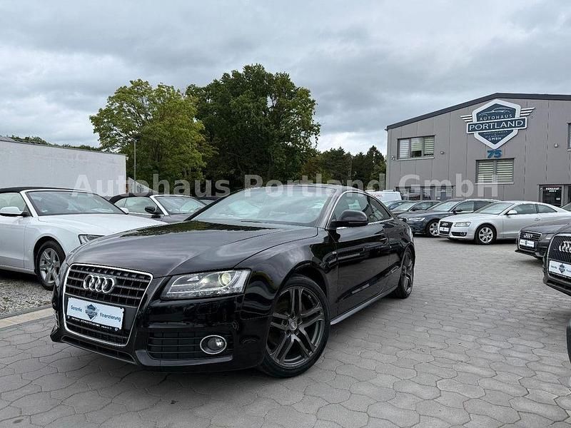 Schwarz Gebraucht 2008 Audi A5 S-Line Coupé | 11.999 € (Teuer) - Bild 1/4