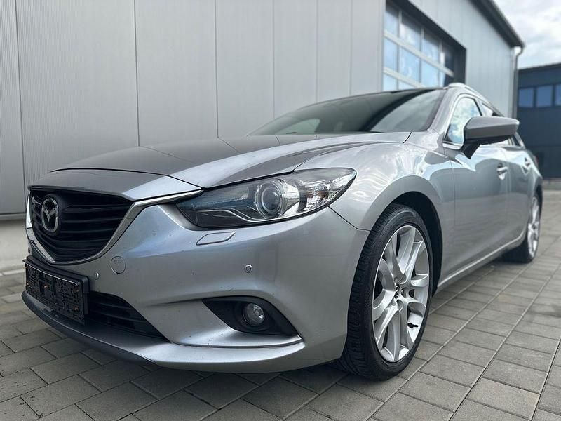 Grau Gebraucht 2015 Mazda 6 Sports-Line Kombi | 7.390 € (Fairer Preis) - Bild 1/4