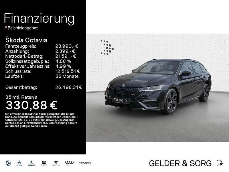 Schwarzmagic perleffekt Gebraucht 2022 Skoda Octavia RS Kombi | 23.990 € (Guter Preis) - Bild 1/4