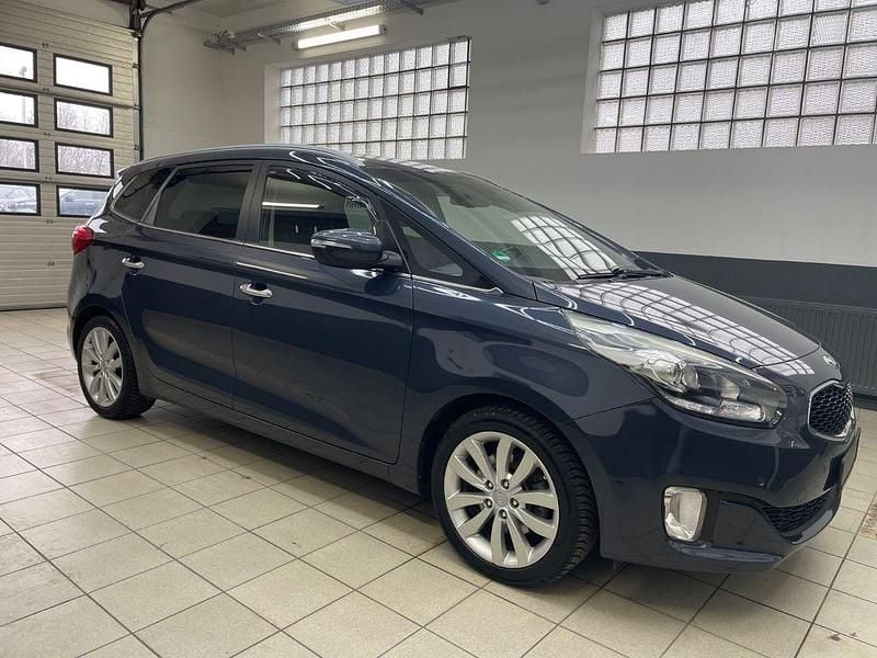 Gebraucht Kia Carens DREAM-TEAM Edition 135 PS (99 kW) 2015 Blau Van / Kleinbus