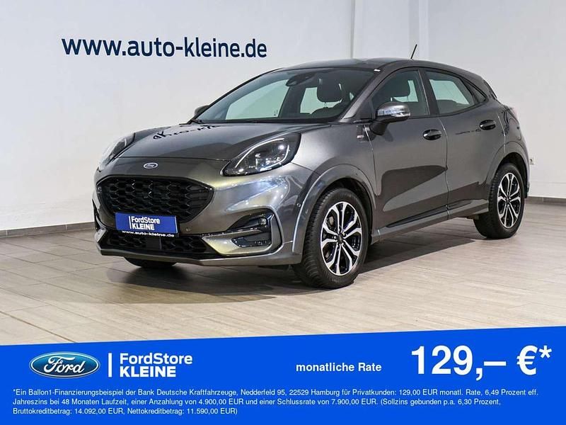 Magnetic grau Gebraucht 2021 Ford Puma ST SUV | 16.490 € (Superpreis) - Bild 1/4