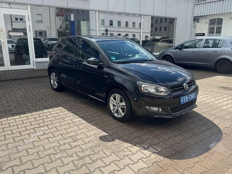 Gebraucht VW Polo Match 105 PS (77 kW) 2012 Schwarz Kleinwagen
