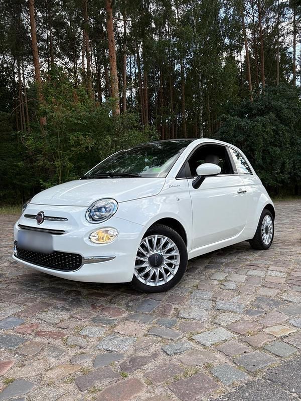 Weiß Gebraucht 2021 Fiat 500C Cabrio | 12.950 € - Bild 1/4